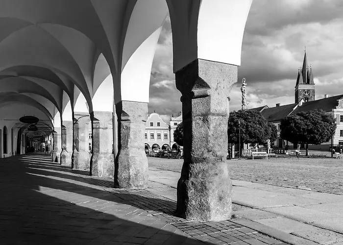 Chornitzeruv Dum Lägenhetshotell Telč