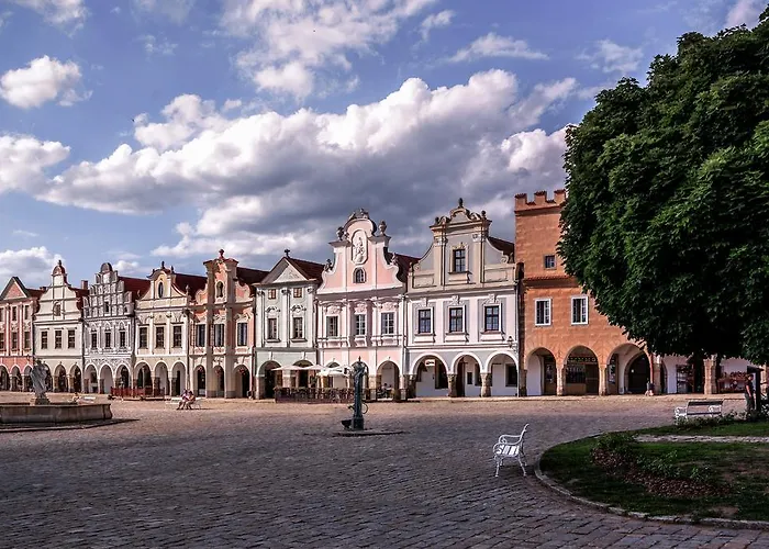 Chornitzeruv Dum Lägenhetshotell Telč